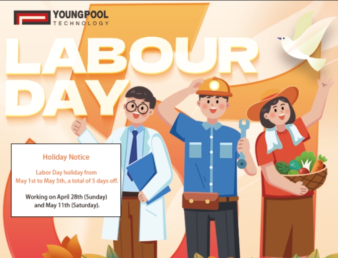Youngpool Technology wünscht Ihnen schöne Feiertage zum Labor Day